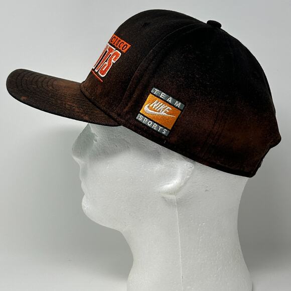 Nike San Francisco SF Giants Hat Baseball Cap Script Spellout Snapback MLB Black - Picture 7 of 9